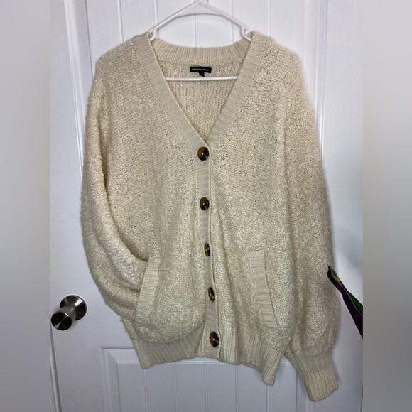 Who What Wear oversize sweater, size L, ivory - Picture 1 of 5